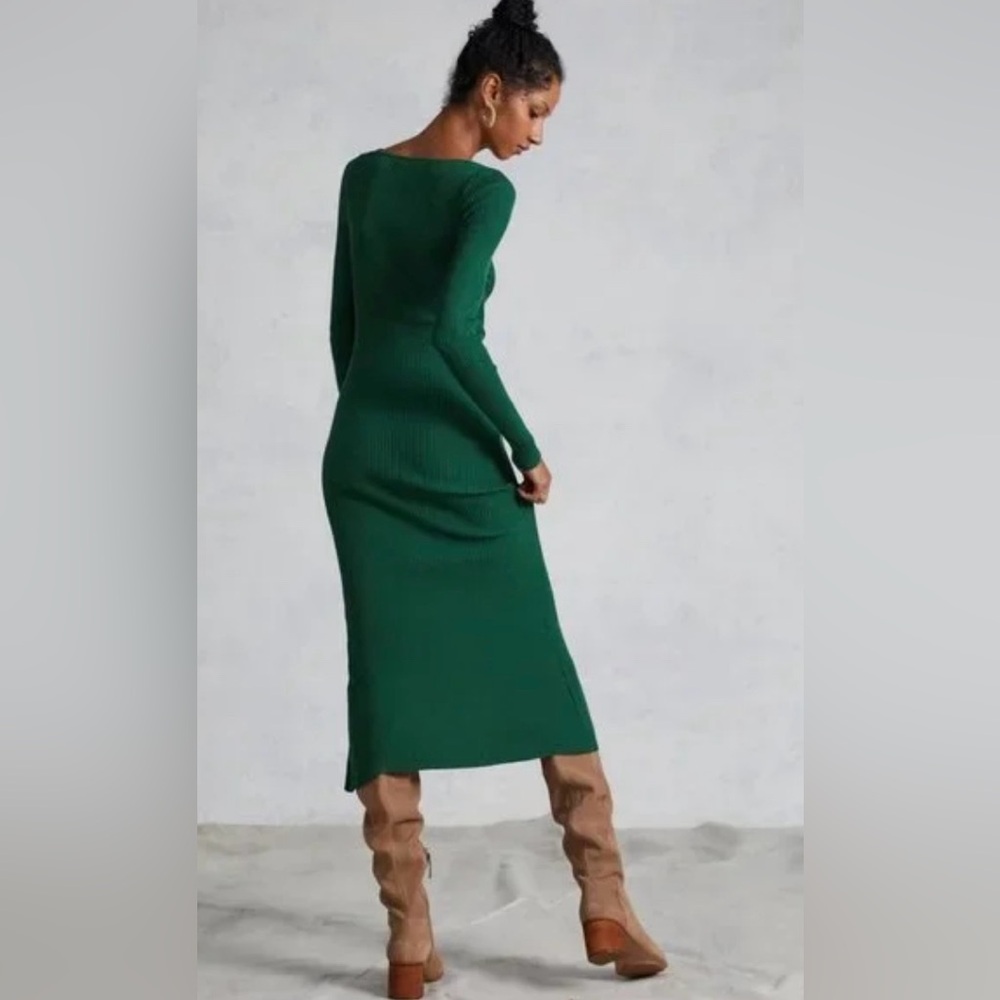 Anthropologie Seamed Dress Size Small - Picture 2 of 10